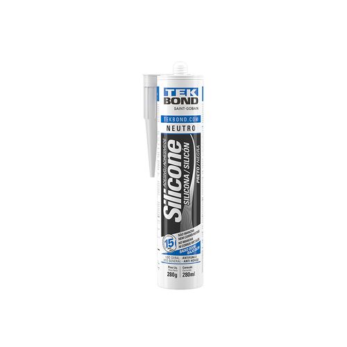 Silicone Tek Bond Neutro 280Gr Preto 22124002000