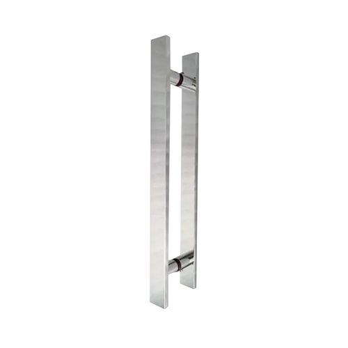 Puxador Mundial 054403/096203 60cm Duplo Plano Reto Polido