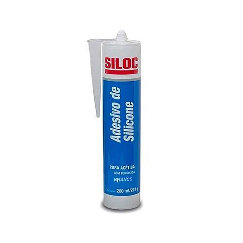 Silicone Siloc Acetico Branco 280ml 401019