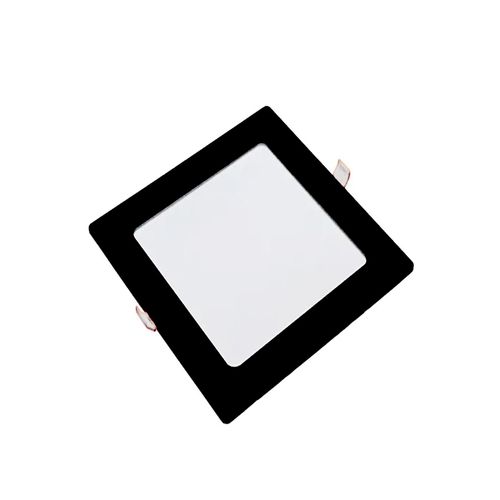 Embutido Avant Led 28,6x28,6x2,6Cm Quadrado 24W 6500k Preto 903061379