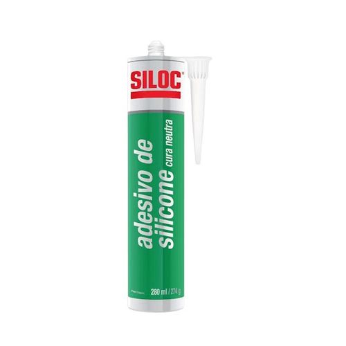Silicone Siloc Neutro Transparente 280ml 274 gramas 9401021
