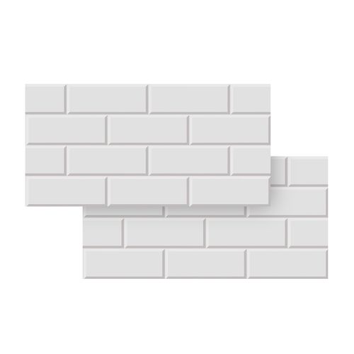 Azulejo Supreme 39X75,5 York Branco Acetinado AC 339012 - LA