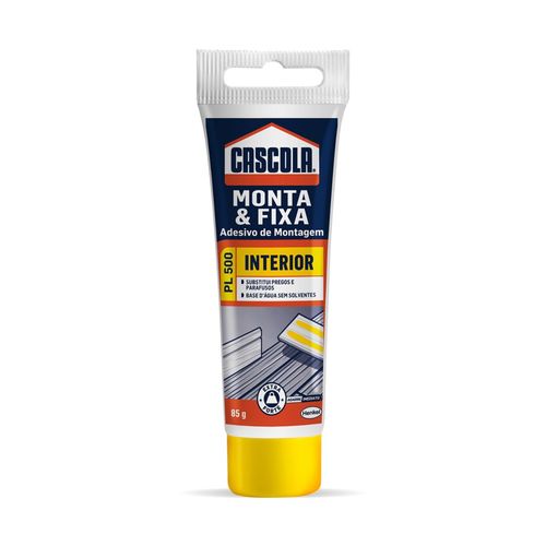 Cascola Monta e Fixa PL500  85 gramas Uso Interno 1406658