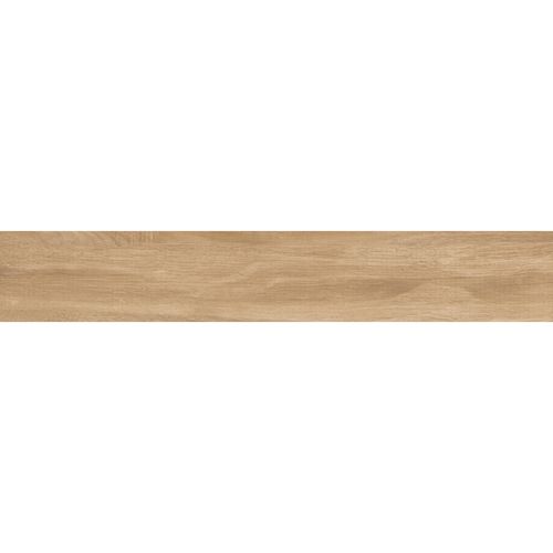 Piso Porcelanato Elizabeth 20,5x125 Peroba Bege Externo Esmaltado Retificado