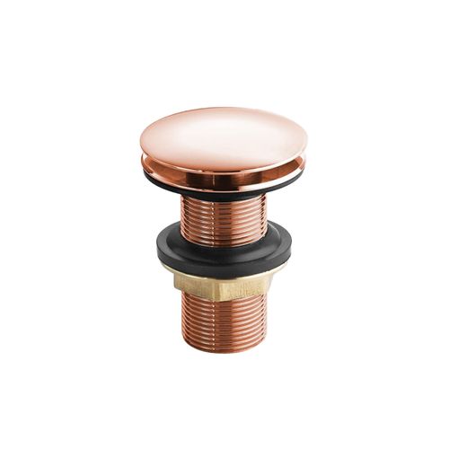 Valvula Esteves Lavatório  2.3/8X1 sem Ladrão Fit Luxo Rose VVL616RWB