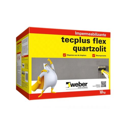 Impermeabilizante Quartzolit Tecplus Flex CJ 18kg 332340934051