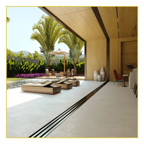 Piso Porcelanato Biancogres 120x120 Elementi Grigio Santin BW0818GI