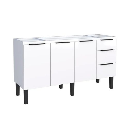 Gabinete Cozimax Jupiter para Pia 1,50 Branco 101624