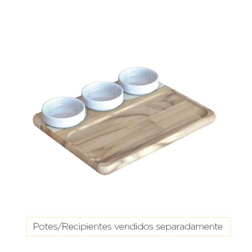 Petisqueira Tramontina 3 Potes 10239/711