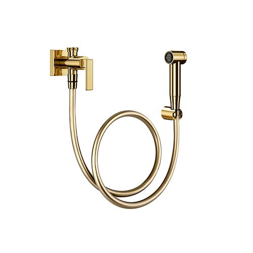 Ducha Docol Higiênica com Registro e Derivação Stillo Ouro Polido 823743