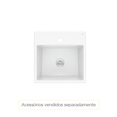 Cuba Incepa 41x41x15Cm Apoio Loft com Mesa Branca Q1 1850670013100
