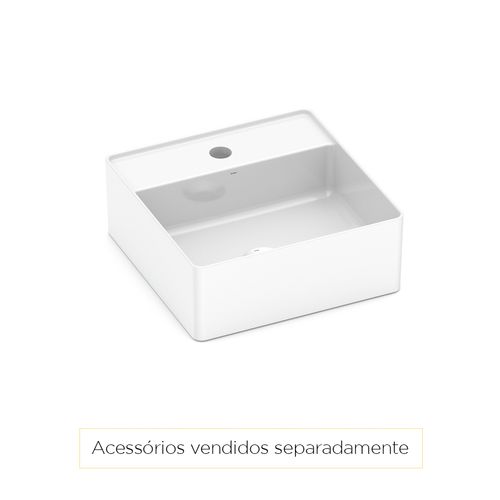 Cuba Incepa Apoio com Mesa 35x35x13,5Cm Branca P4 1450670019100