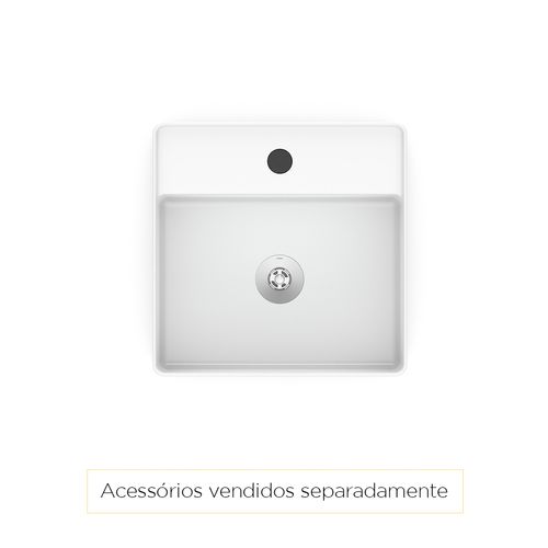 Cuba Incepa Apoio com Mesa 35x35x13,5Cm Branca P4 1450670019100