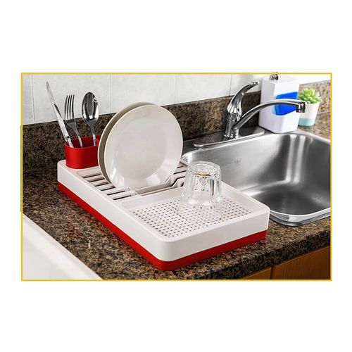 Escorredor de Loucas Coza Light/Vermelho Bold 17000/1332