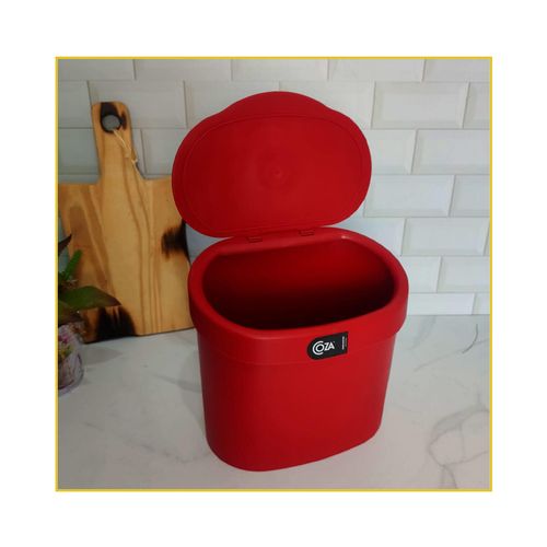 Lixeira Coza 4 Litros Pia Vermelho Bold 10902/0465