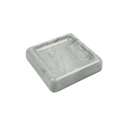 Saboneteira Coza Cube Mármore Branco 20875/0480