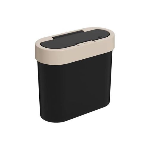 Lixeira Automática Flat 2.8 Litros Ligth/Preto 17003/0333