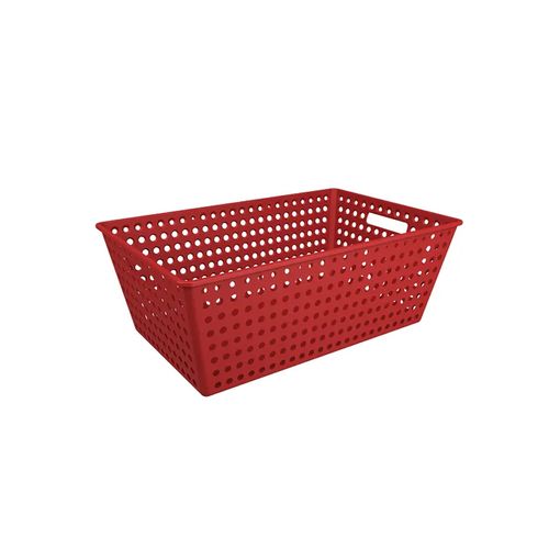 Cestão Coza 59.5x38.8x22.3cm Vermelho Bold 10869/0465