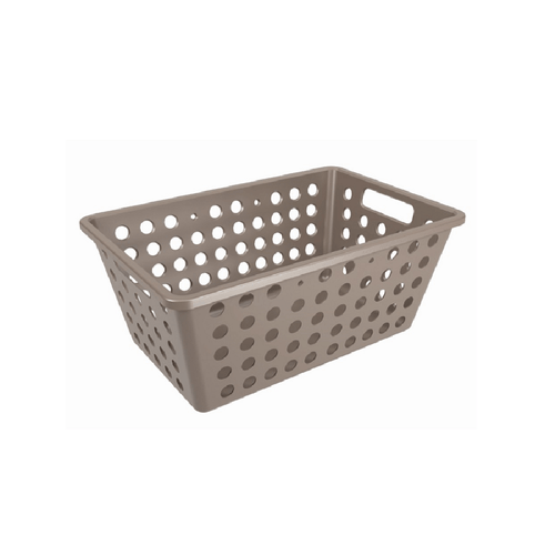 Cesta Coza Grande 28.8x19.1x12.3cm Cimento Gray 10806/0126