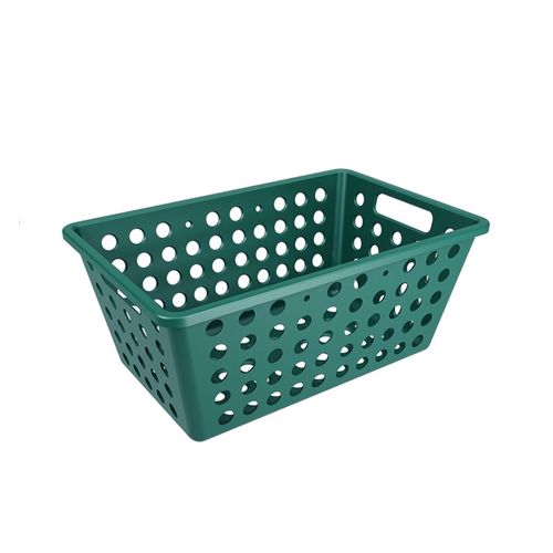 Cesta Coza Grande 28.8x19.1x12.3cm Verde Esmeralda 10806/0476