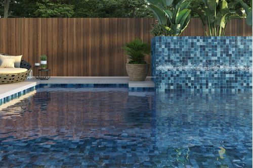 Pastilha Eliane 7,5x7,5 Noronha Mar Mesh Brilhante 8040055