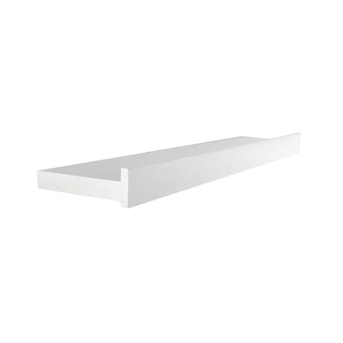 Prateleira Pratk Port Quadro Decorare 1,5X9X45 Branco 087094.045