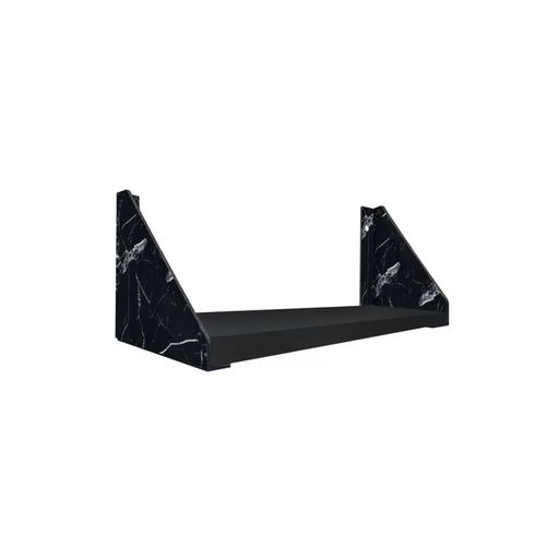 Prateleira Pratk Preta 1,5X10X60 Marm 10230.020