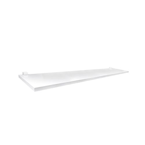 Prateleira Pratk Me Leve 1,2X20X100 Suporte Branco 10250.040