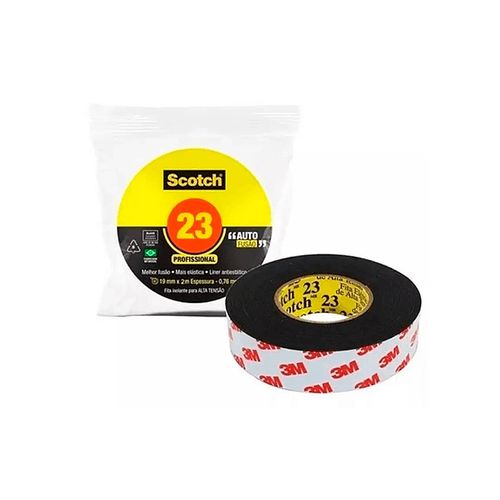 Fita 3M Isolante Alta Tensão 23 Branco 19mmx05m H0002190405