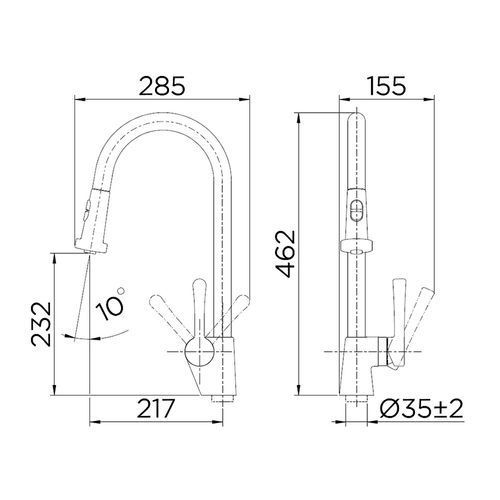Misturador Docol Cozinha Monocomando Mangiare Cromado 00506306
