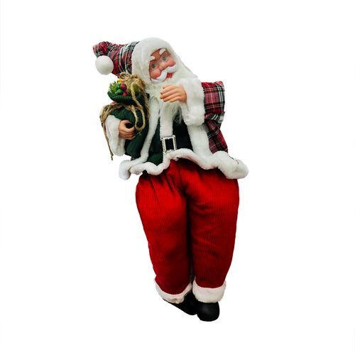 Papai Noel Musical Decoração Natalina 66cm Miro XMTX254