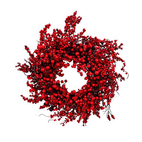 Guirlanda Tokdacasa Natural Berry Vermelho 61cm EN832