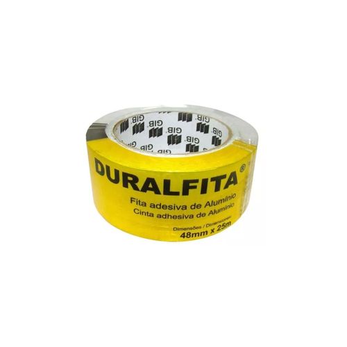 Fita Duralfita 4,8cm 25mt Aluminio para Manta Duralfoil