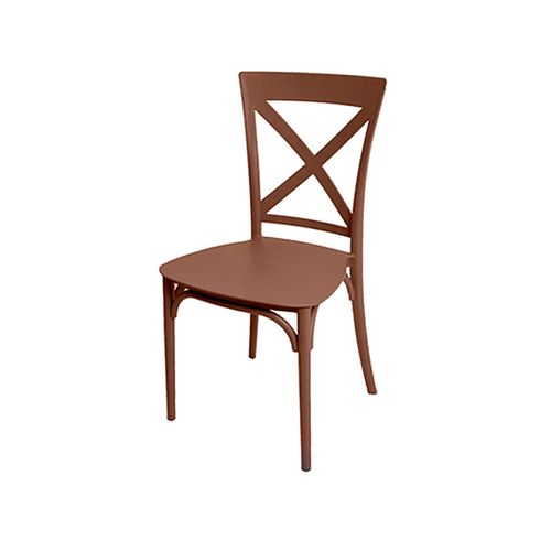 Cadeira Forte Plastico Robust Cross Golden 7894855231794
