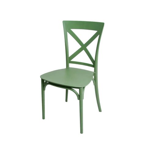 Cadeira Forte Plastico Robust Cross Verde 7894855231978