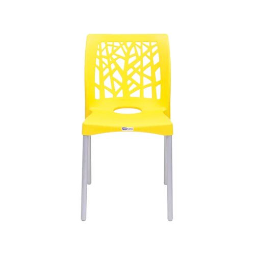 Cadeira Forte Plastico Nature Amarelo 7894855221436