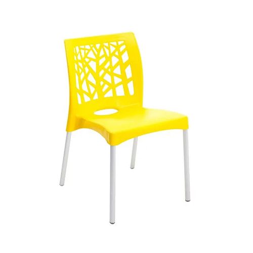 Cadeira Forte Plastico Nature Amarelo 7894855221436