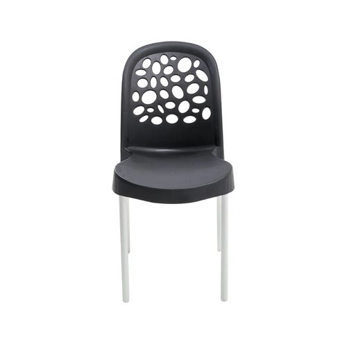 Cadeira Forte Plastico Deluxe Preto 789455222723