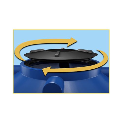 Tanque Fortlev 500 Litros Polietileno com Tampa Rosca  A0,66 X D1,17
