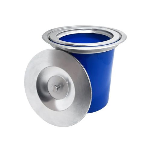 Lixeira FLVX de Embutir 5 Litros Lxe5-In Cromado
