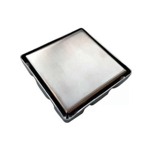 Ralo FLVX Oculto Duplo Inox - 10X10cm Rod-10
