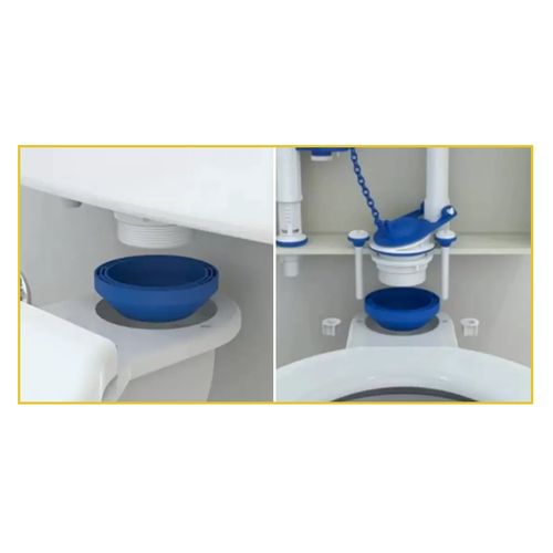 Anel Vedacao Blukit Universal 340203  para Acoplar Caizax Na Bacia
