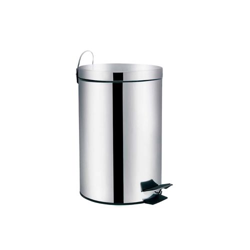 Lixeira Mor Inox 20 Litros com Pedal e Balde 8224