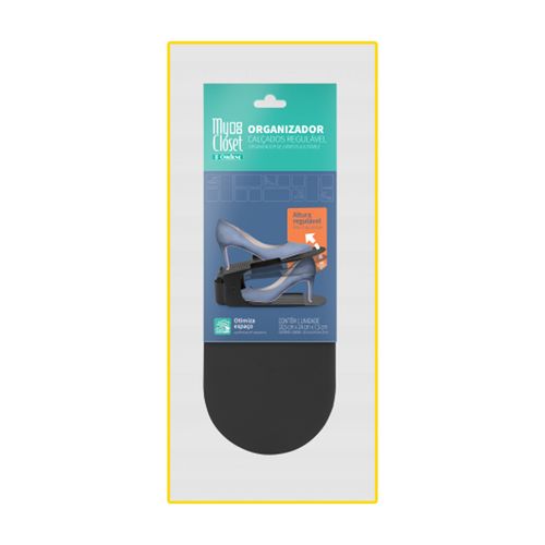 Organizador Ordene Sapato Preto Or62520