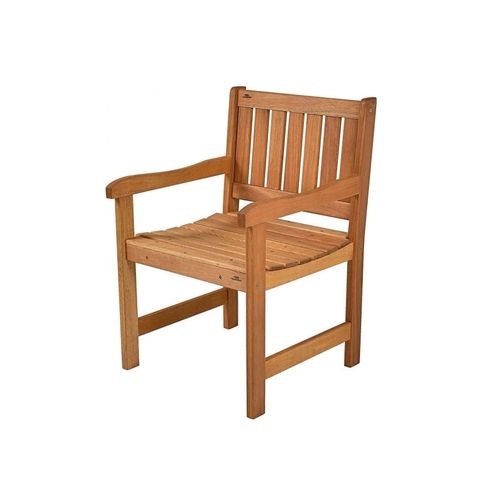 Poltrona Metalnew Lyptus Madeira Jardim 58cm 6096