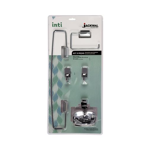 Kit Jackwal Inti 5 pecas Cromado 015.634