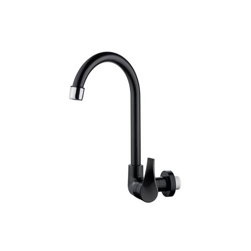Torneira Herc Cozinha Parede Bica Movel Twist Preto 2946
