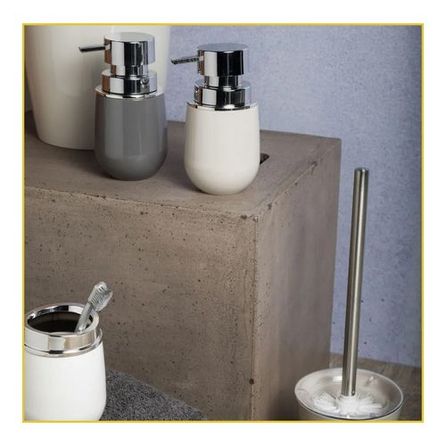 Porta Sabonete Liquido Ou New Belly Chumbo Cromo PSB725