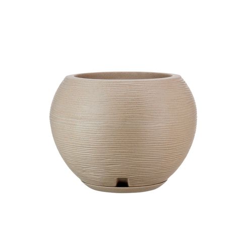 Vaso Floridis Florenca Sisal 32X32 Bege Stone 10160304