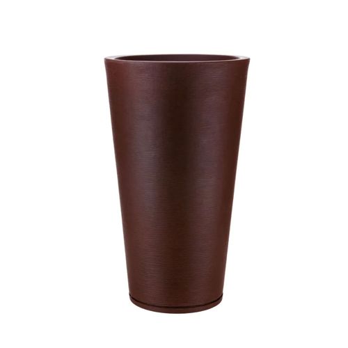 Vaso Floridis Genebra 40X80 Marrom Stone 10160053